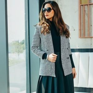 Pashmina Collection Houndstooth Blazer